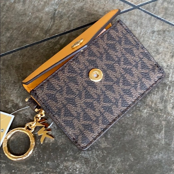 Michael Kors KALA SM FLP KY CRD CS MARIGOLD - Picture 3 of 16